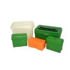 Image 1 : 1- Large Rifle 50 Rd MTM Case 2- Med Rifle 20 Rd MTM Belt Case 2- Misc Containers