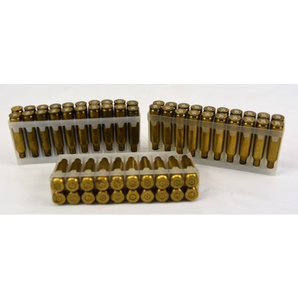 60 Pieces Hornady 22-250 Rem 53gr Shot Brass
