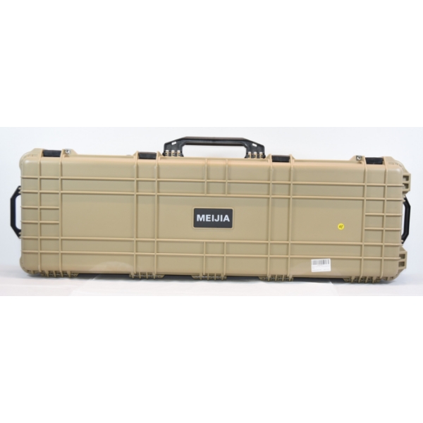 Light Tan Meijia Portable Rolling, Waterproof 2 Rifle Case