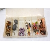 Image 4 : Box Lot of Misc. Fishing Lures Includes 4 Clear Cases