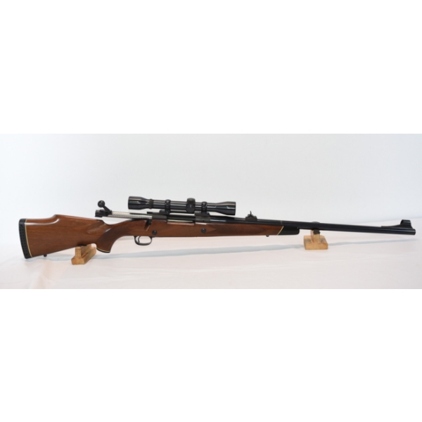 Winchester Model 70 Bolt Action .375 H&H Magnum Caliber Rifle With Scope