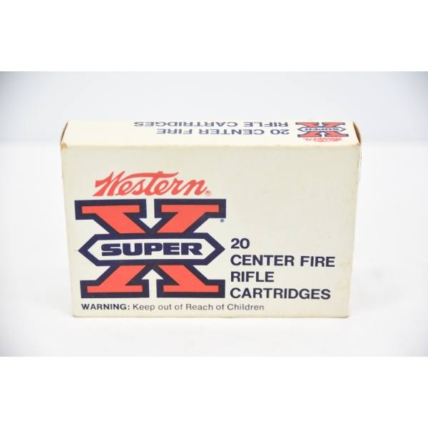 20 Rds. Winchester Super-X .270. 150gr Ammunition 