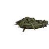 Image 2 : Military Olive Green  Lightweight Rucksack & Dark Green Plastic Sheet 