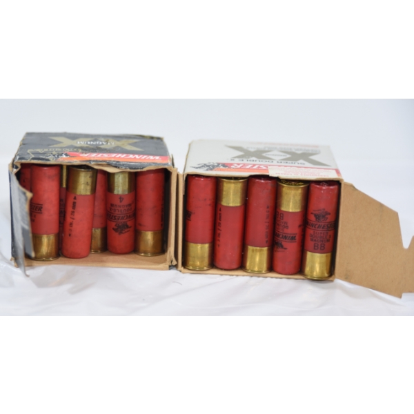 42 Rounds Assorted Winchester 12 Gauge 3" Ammunition 