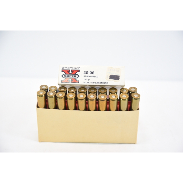 20 Rds. Winchester Super-X 30-06 180gr Ammunition 