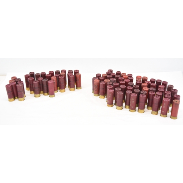 Box Lot 12ga. 2-3/4" Reloaded Ammunition 
