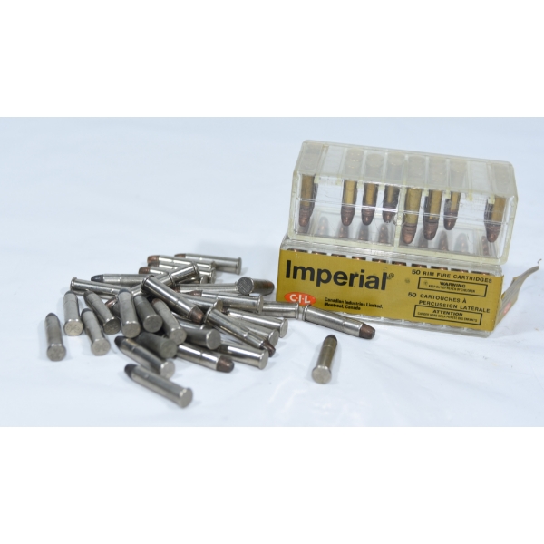 74 Rounds Imperial .22LR Ammunition Plus 37 Rounds Winchester .22cal Ammunition