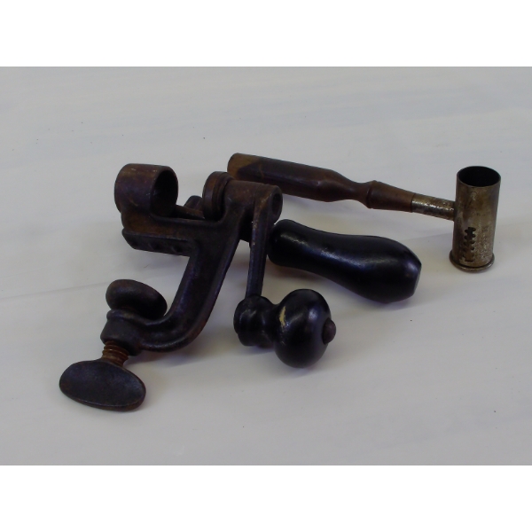 Vintage Vice & Powder Measure