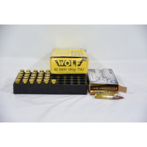 46 Rounds Assorted Ammunition 