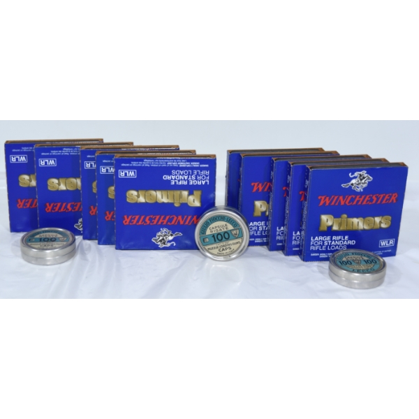 1000 Winchester Primers & 0.04Kg  Giulio Fiocchi - Lecco  