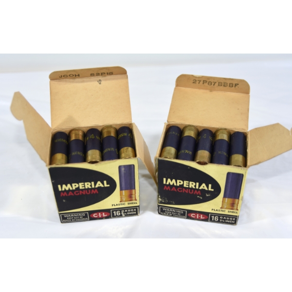 50 Rounds Imperial Magnum 16 Gauge #4 Shot Ammunition