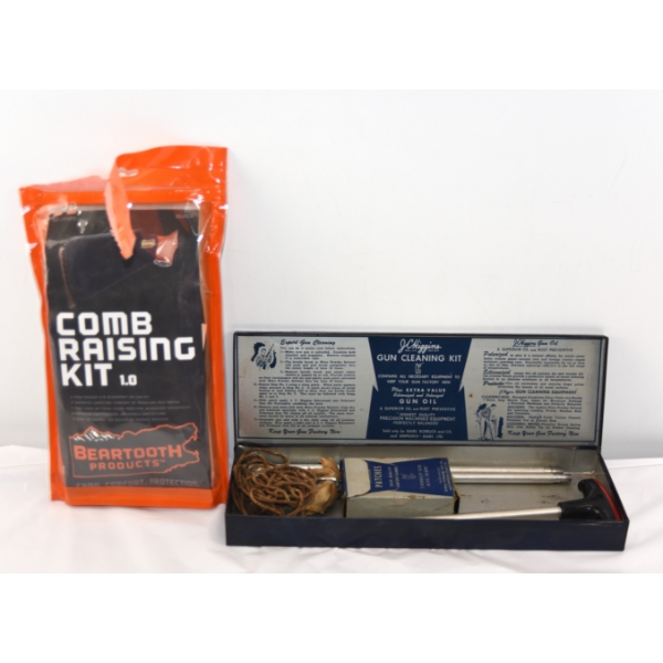 Comb Raising Kit & JC Higgins Gun Cleaning Kit