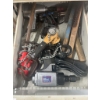 Image 9 : Rolling Metal Tool Chest W/ Industrial Maintenance Tool & Electronics Parts