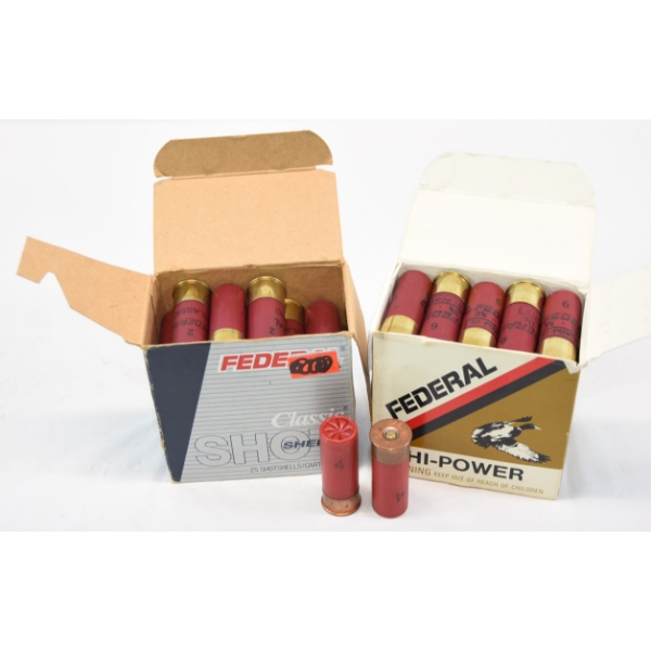 48 Rounds Federal 12 Gauge 2-3/4" Ammunition