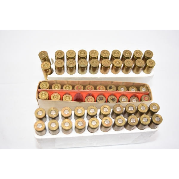Box Lot Ammunition & Brass