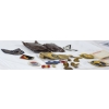 Image 2 : Box Lot Military Accessory Packets & Misc. Military Accessories 