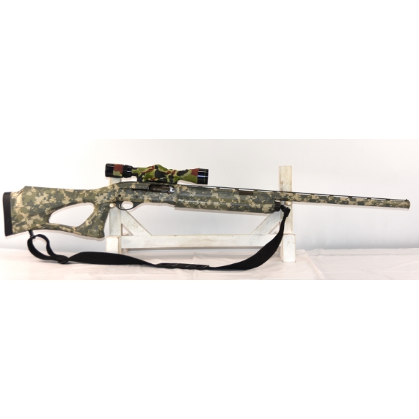 Remington Model 1100 Semi Automatic 12 Gauge shotgun With Scope & Sling