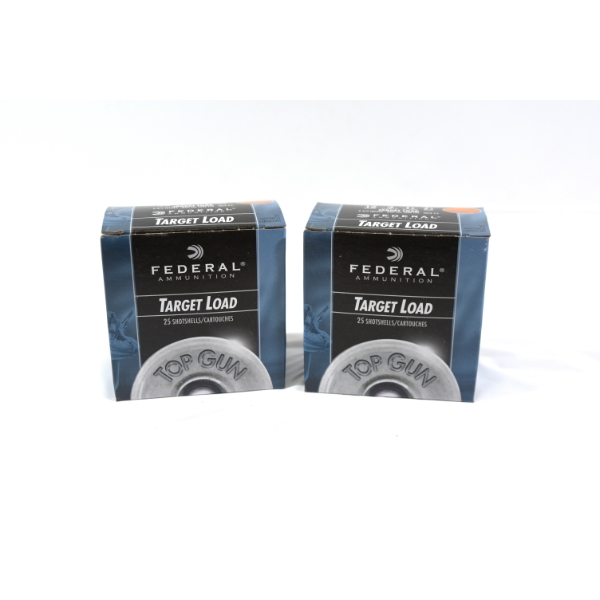 50 Rounds Federal Shot Shell  12 Gauge 2- 3/4 3 Dram EQ.  1 1/8 oz. Shot 7 1/2 Shot Ammunition 