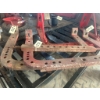 Image 1 : Vintage Red Tractor U-Frame Drawbar Support / Hitch Bracket