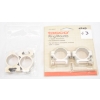Image 1 : 1-Set Tasco Silver 1' Rings, 1- Set Tasco Silver 1" Rings 3/8" Groove