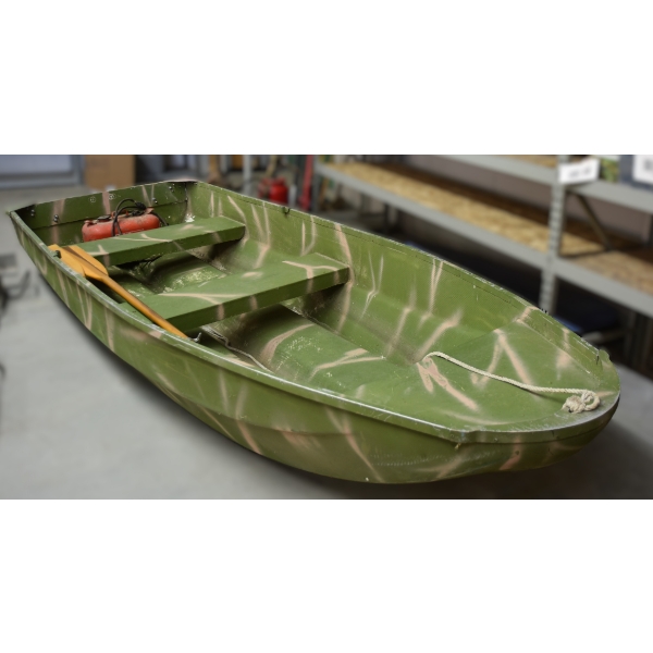 Early 1970" Evinrude Fisherman Outboard & 12' (Fiberglass) Boat