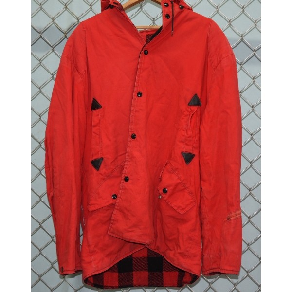 Red Button Up Jacket 