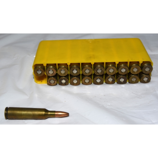 20 Rounds 22-250 Rem 55 gr Reloaded Ammunition