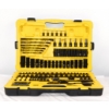 Image 2 : Stanley 183 Piece Black Chrome Mechanics Tool Set