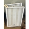Image 2 : Lot of 2 LED High Bay Shop Lights w/ Hanging Chains – Commercial Linear Fixtures