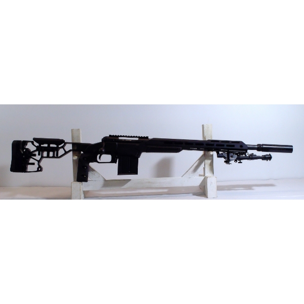 Savage Model 10 Bolt Action In MDT ESS Adjustable Chassis 6.5 Creedmoor Caliber Rifle W/ Bipod 