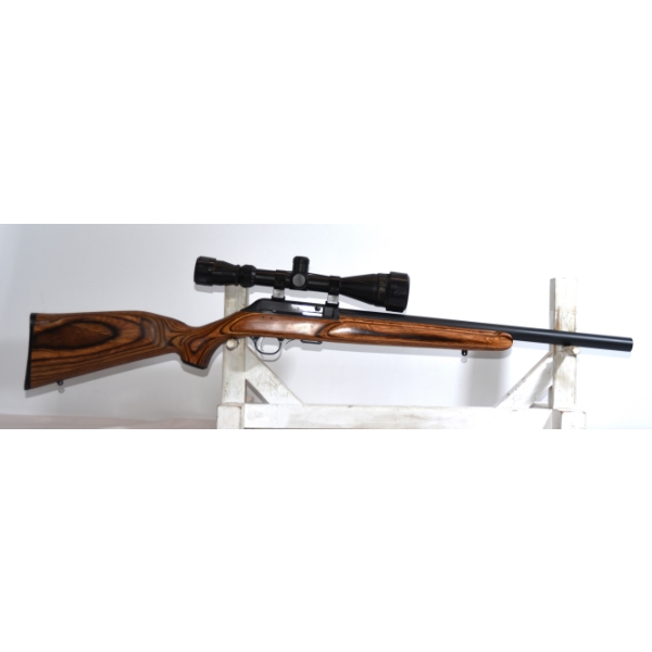 Thompson/Center Model R55 Semi Automatic .22 LR Caliber Rifle With Scope