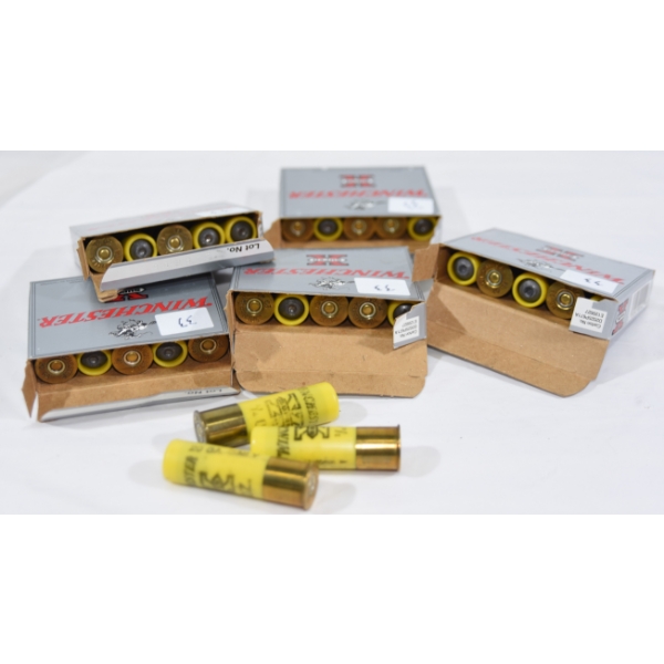 28 Rounds Winchester 20 Gauge 2-3/4" HP Rifled Slug Ammunition 