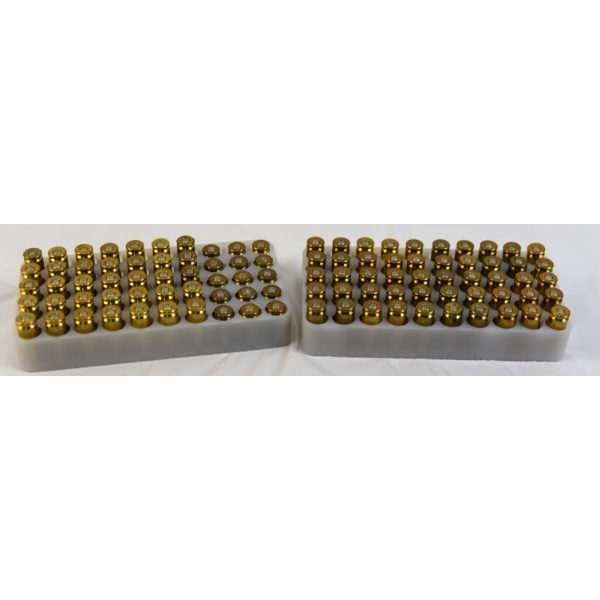85 Rounds American Eagle 40 S&W 180gr FMJ Ammunition & 15 Pieces Shot Brass