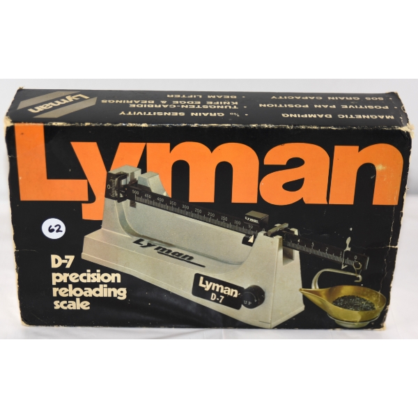 Lyman D-7 Precision Reloading Scale