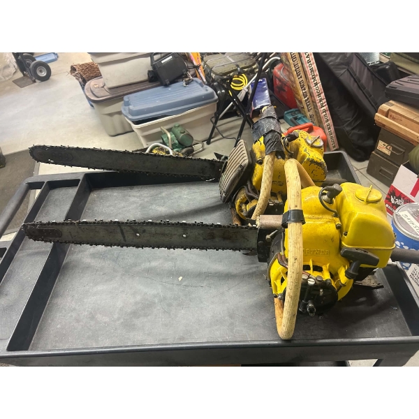 2 Partner Chainsaws 