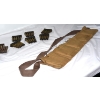 Image 4 : Original Military Bandolier complete with 50 Rounds of 303 Br. FMJ in 5 Rd Stripper Clips
