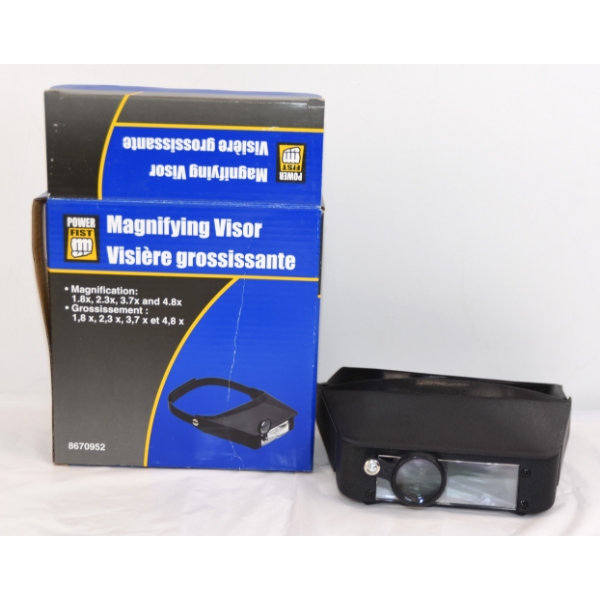Power Fist Magnifying Visor & Engine Cleaning/Undercoating Gun Parts
