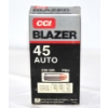 Image 5 : 50 Rounds Blazer 45 ACP 230 Grain FMJ Ammunition
