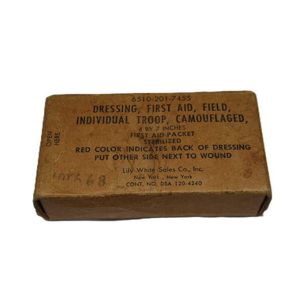 Box Lot Military First Aid