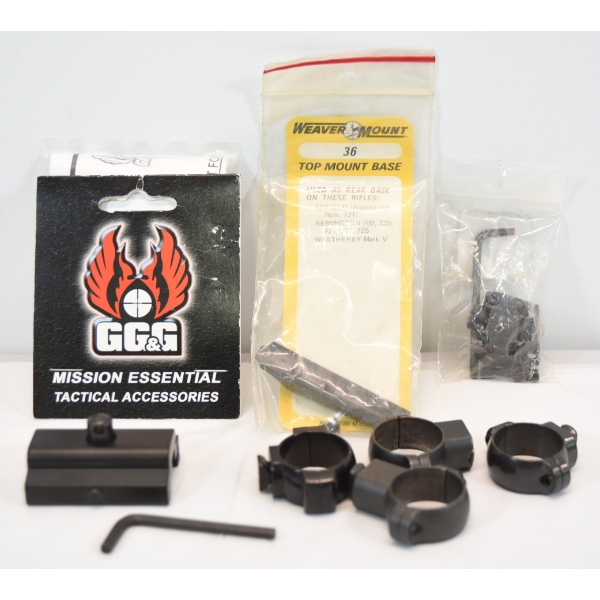 Box Lot Sling, Scope Mounts and Bases