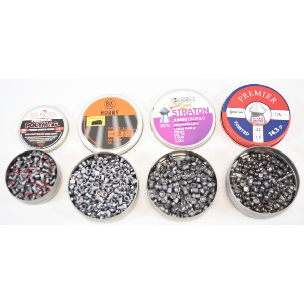 Box Lot Assorted Pellets