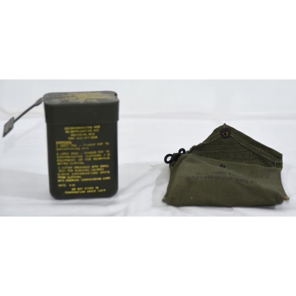 Decontamination Kit & Gas Mask Waterproof Kit 