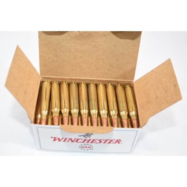 50 Rounds Winchester USA .223 Rem Caliber 55 Gr. Pointed Soft Point Ammunition