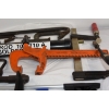 Image 4 : Box Lot Assorted Tools Metal Hardware Clamps & Shop Accessories 