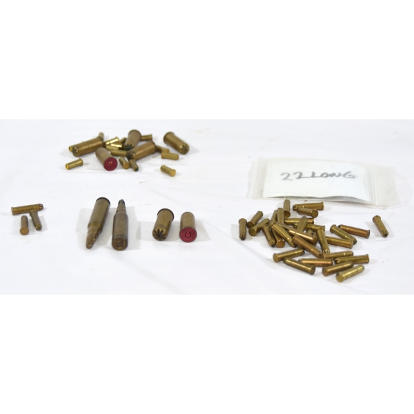 Box Lot Assorted .22 And Other Caliber Shotshell & Blank Ammunition