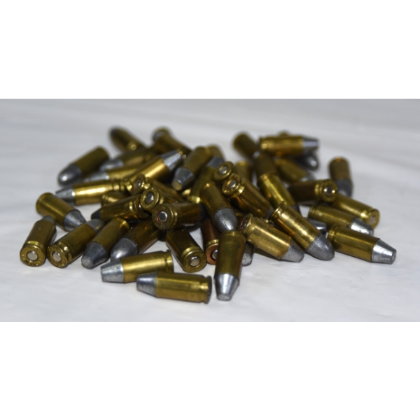 50 Rounds Assorted Brands Reloaded 9MM Caliber Ammunition