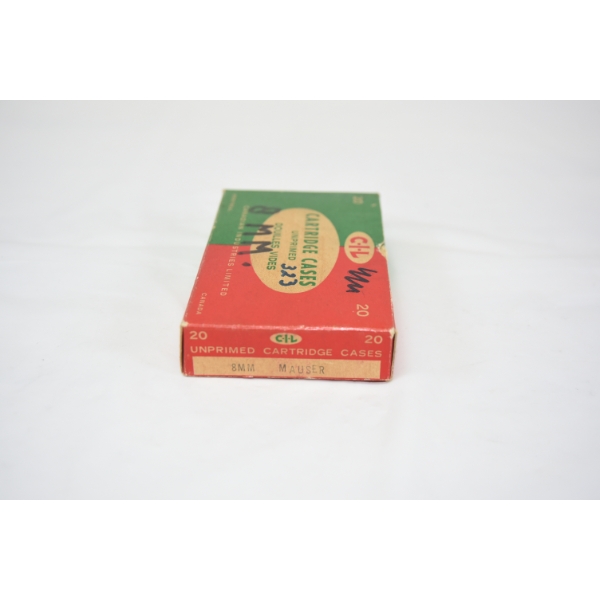 20 Rounds Assorted Brands 8MM Mauser Caliber Ammunition