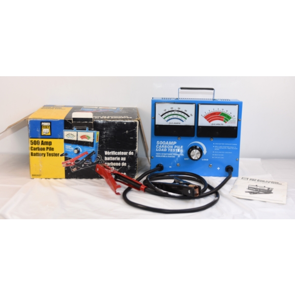 Power Fist 500 Amp Carbon Pile Battery Tester