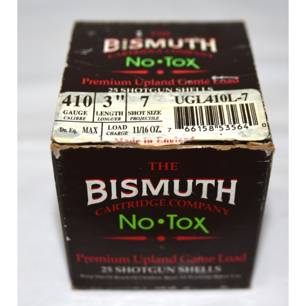 25 Rounds Bismuth 410cal #7 Ammunition