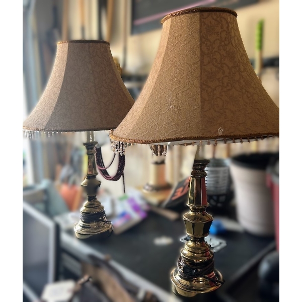 Vintage Style Lamp Set 